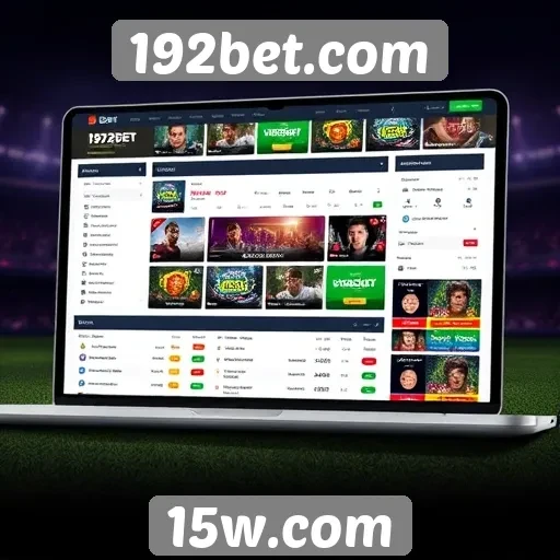 Análise da interface de usuário do 192bet.com